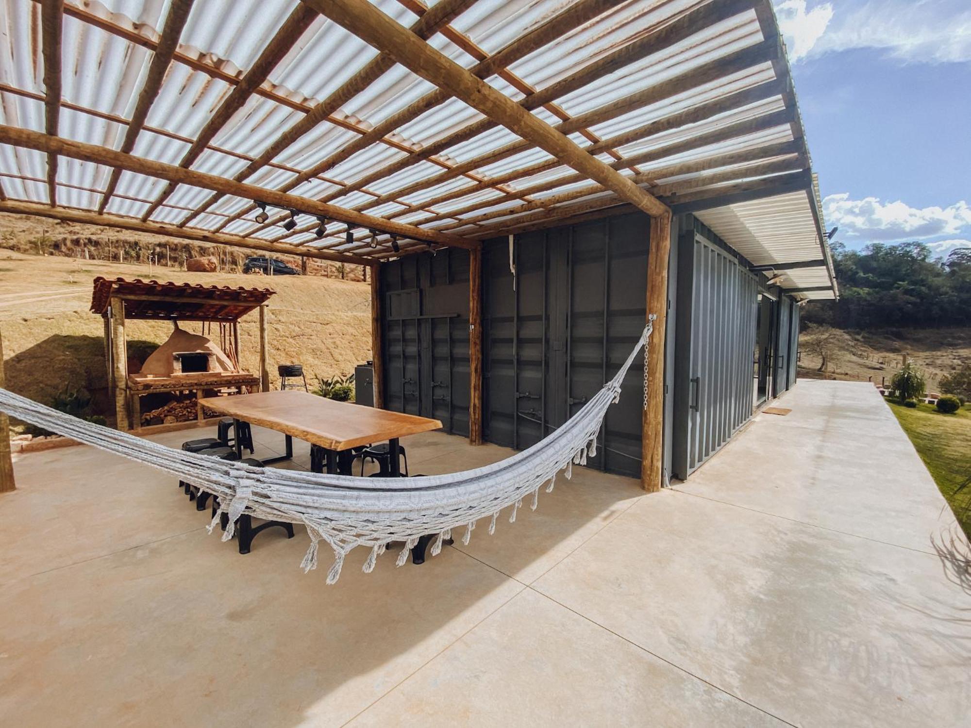 Vila Casa Container Com Spa E Linda Vista Para A Serra Da Mantiqueira Bueno Brandão Exteriér fotografie